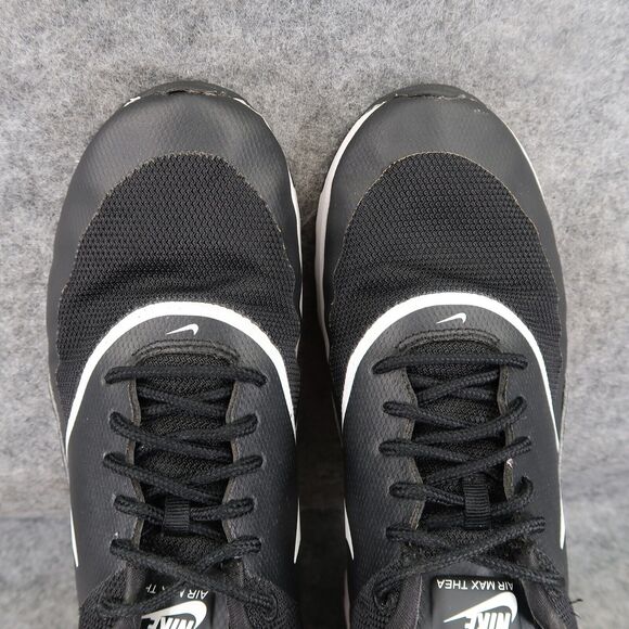 Nike Shoes Womens 9.5 Air Max Thea Sneaker Active Lifestyle Athletic Black White - Picture 9 of 16